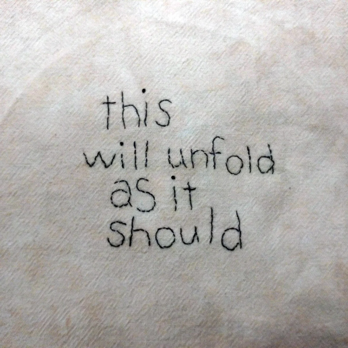 January — This Will Unfold