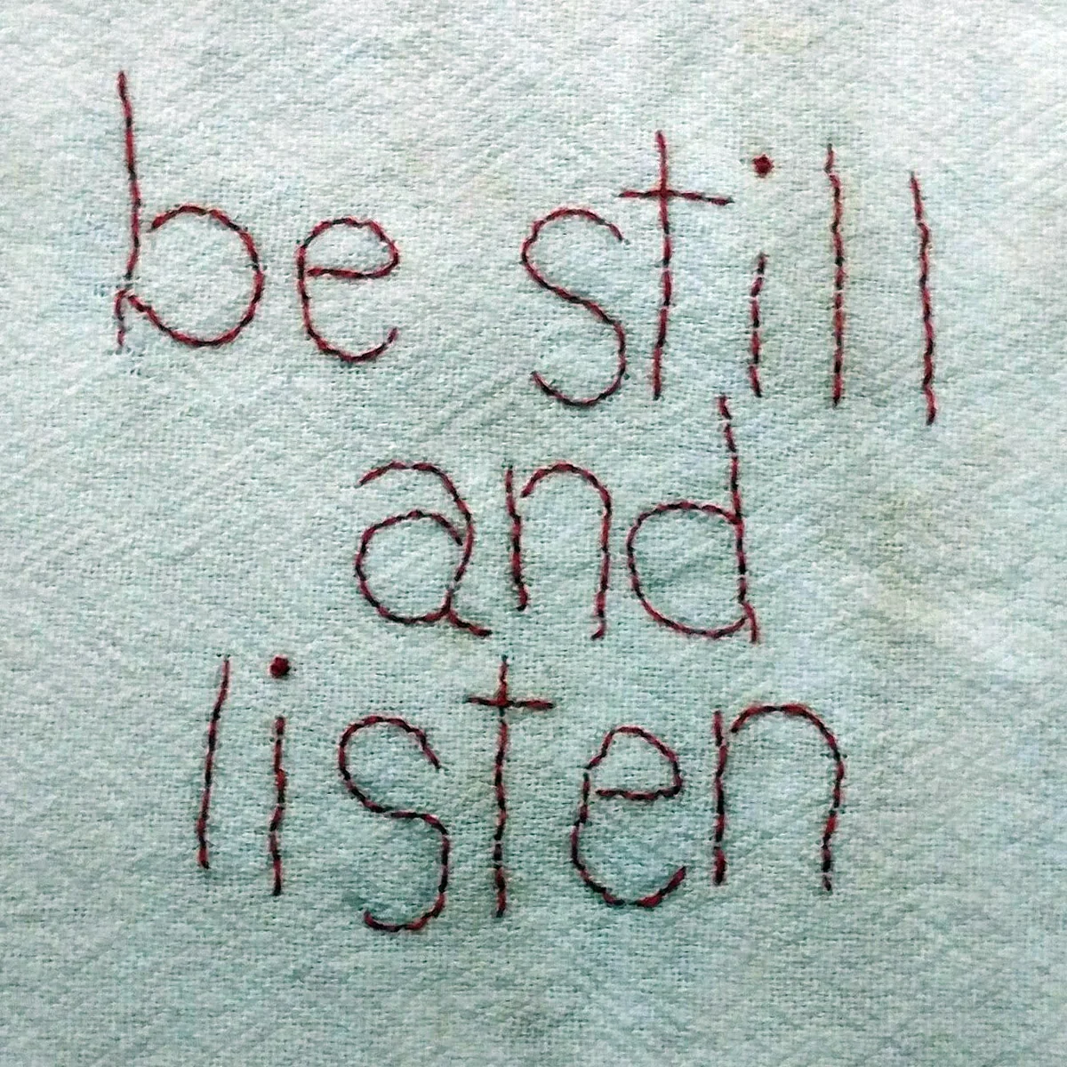 January — Be Still