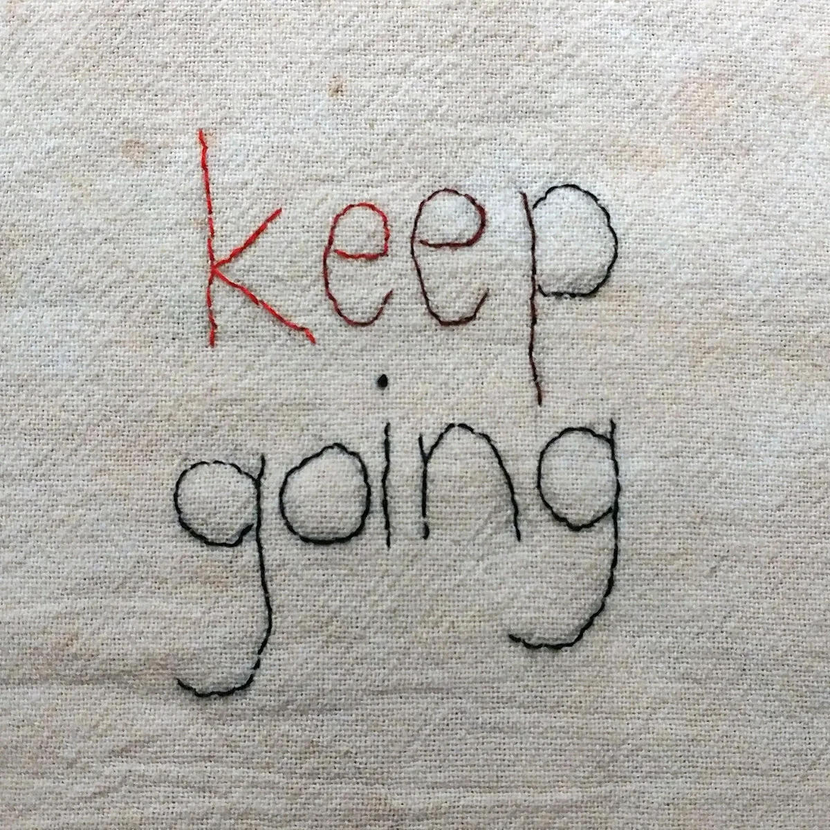 January — Keep Going