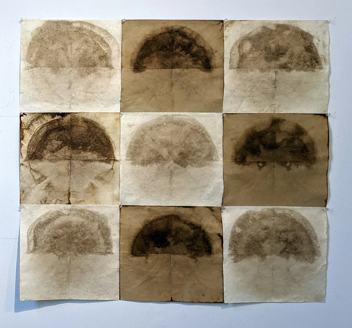 Passageways — coffee filters with thread