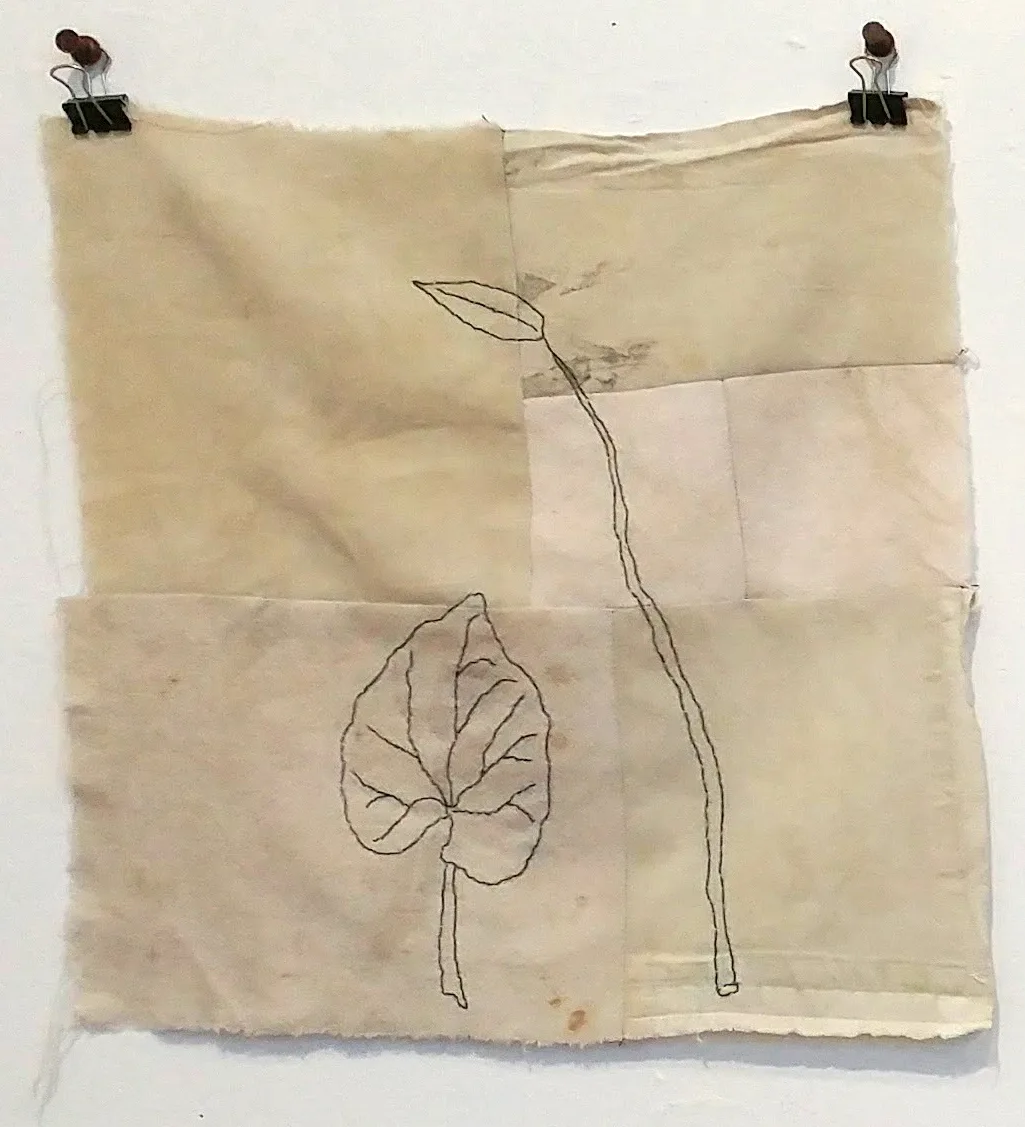 Us — dishcloths with embroidery